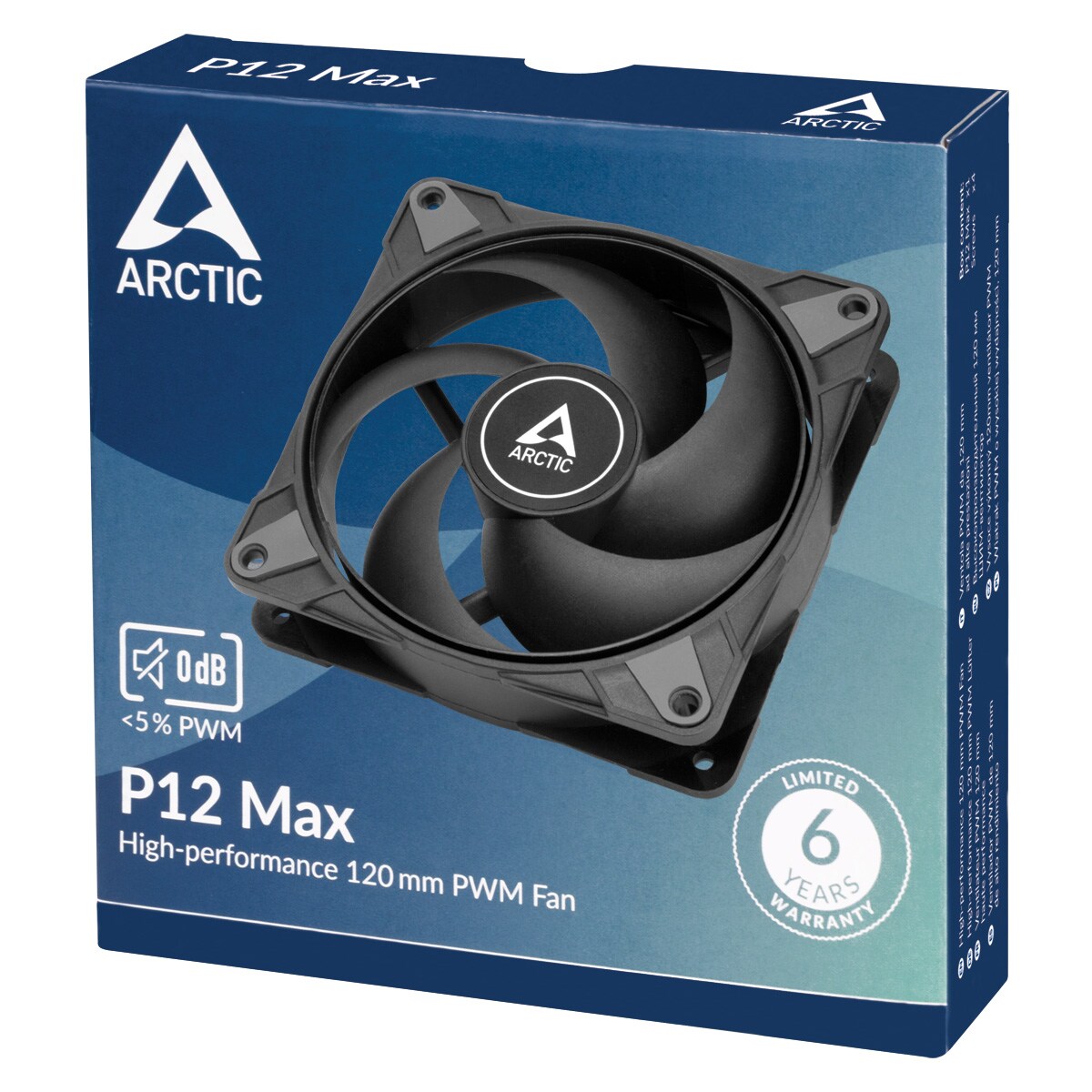 Arctic P12 MAX | 120mm Gehäuselüfter