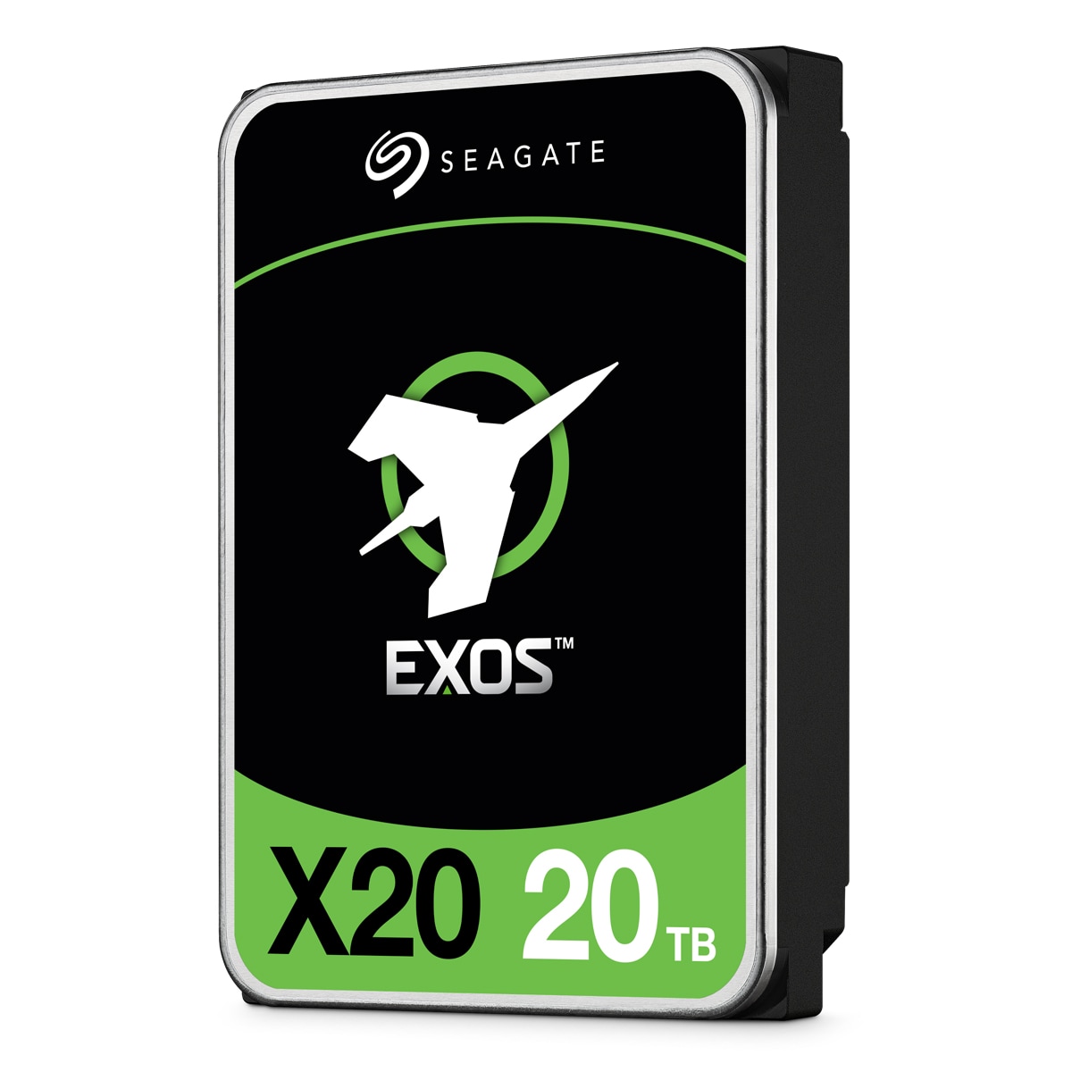 Seagate Exos X20 20TB 3.5 Zoll SATA Interne Enterprise Festplatte mit FastFormat (512e/4Kn)