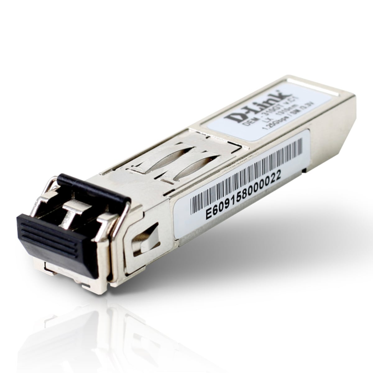 D-Link DEM-310GT Módulo transceptor SFP, 1000Base-LX, 1,25 Gbit/s, dúplex LC, hasta 10 km