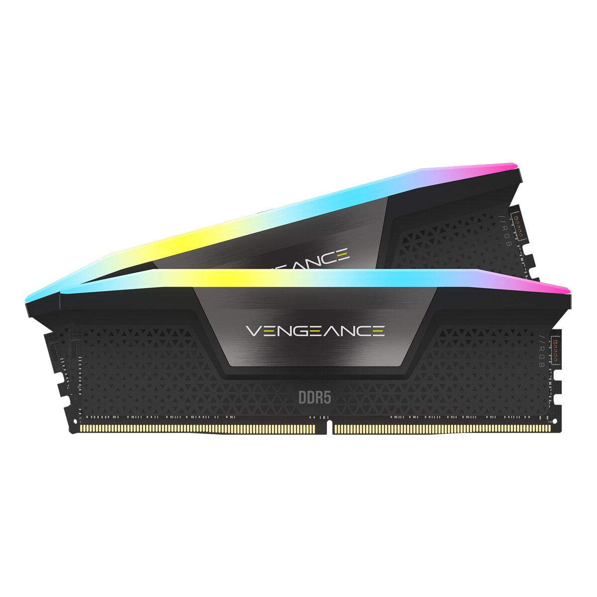 Corsair Vengeance RGB Schwarz 32GB Kit (2x16GB) DDR5-5200 CL40 DIMM Arbeitsspeicher