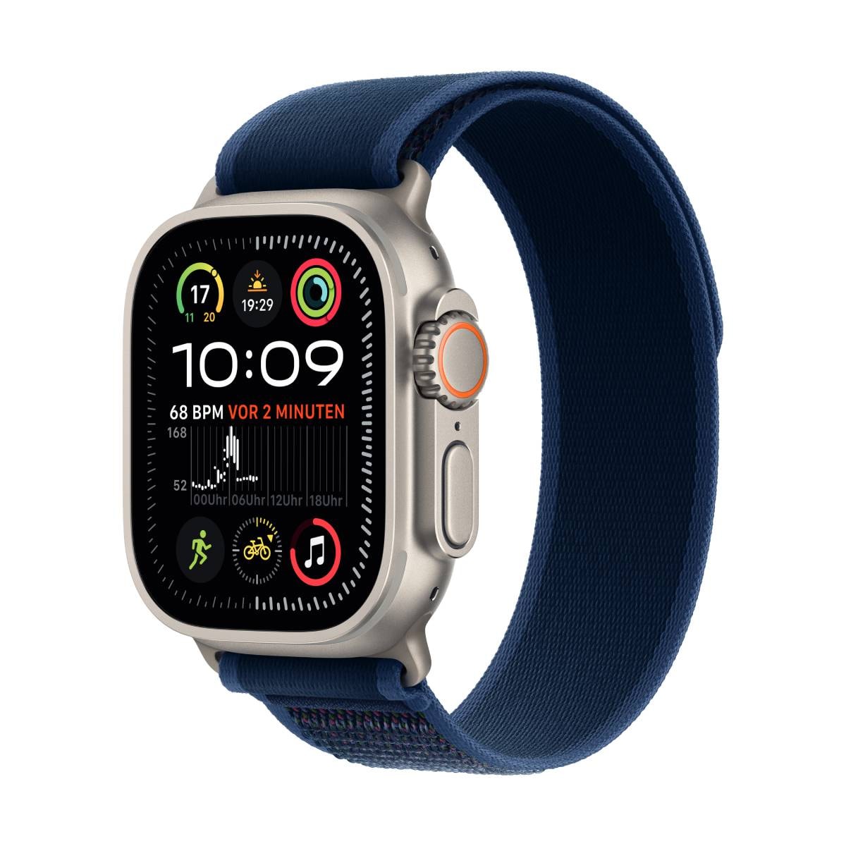 Apple Watch Ultra 2 Titanio Natural Trail Loop Azul S/M 2024 GPS + Cellular 49mm