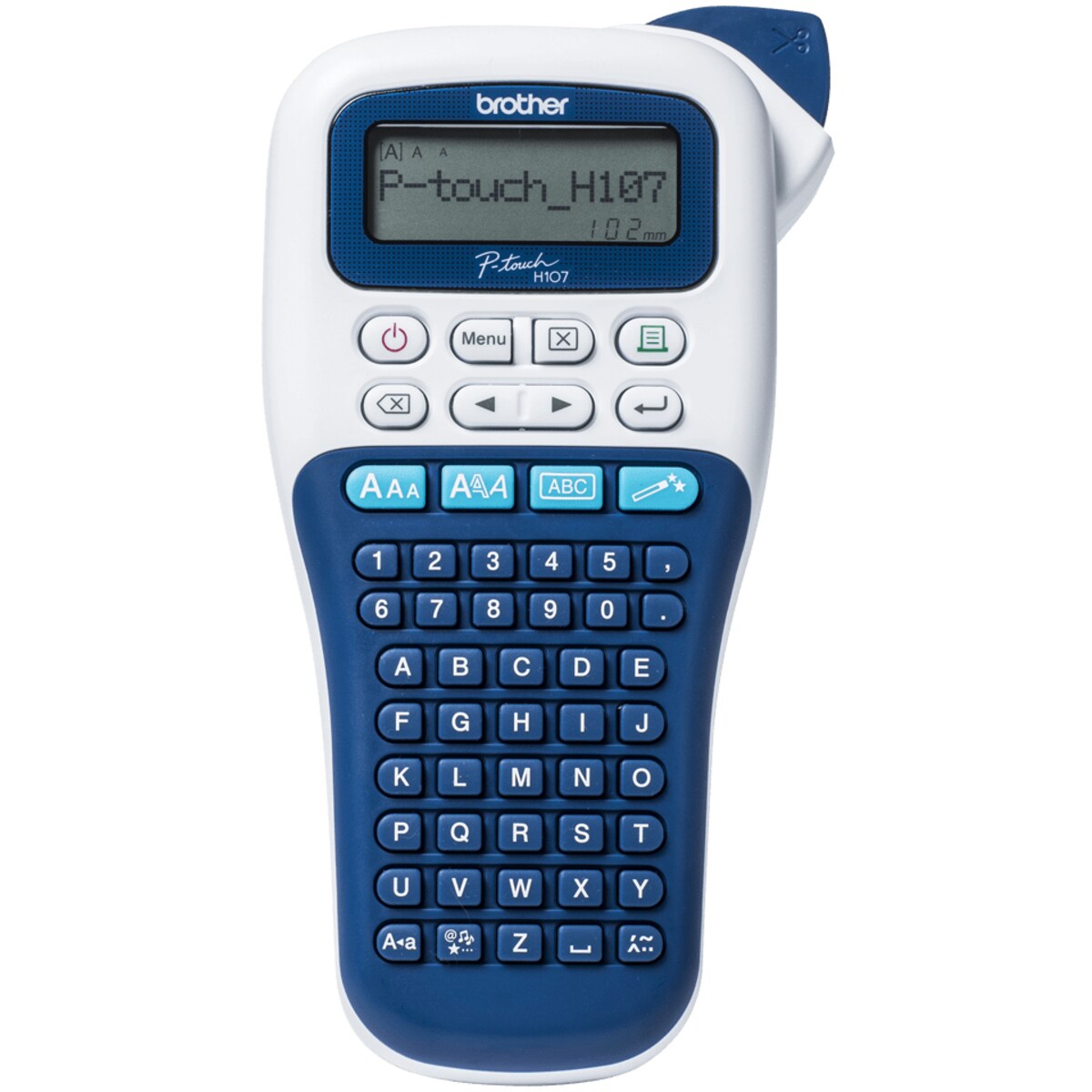 Brother P-touch PT-H107B Beschriftungsgerät 180 dpi, 3,5-30 mm breite TZe-Schriftbänder
