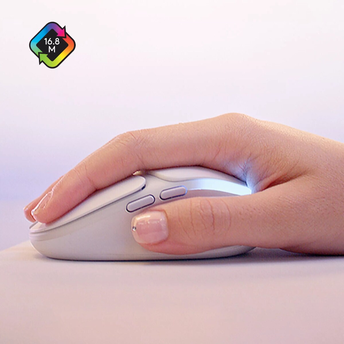 Logitech G705 Wireless Gaming Mouse, RGB-Beleuchtung, 6 Tasten, Akku, USB-C-Anschluss Logitech G705 Wireless Gaming Mouse, RGB-Beleuchtung, 6 Tasten, Akku, USB-C-Anschluss