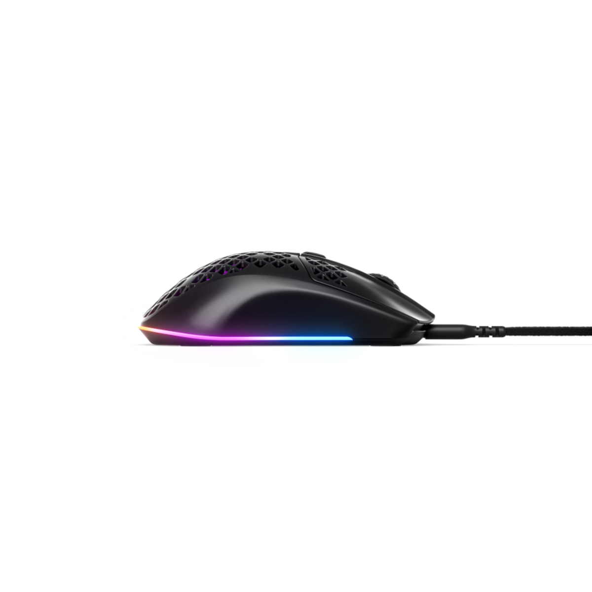 SteelSeries Aerox 3 Ultraleichte Gaming Maus, kabelgebunden, 8.500 CPI TrueMove Core optischer Sensor, Aquabarrier, Schwarz SteelSeries Aerox 3 Ultraleichte Gaming Maus, kabelgebunden, 8.500 CPI TrueMove Core optischer Sensor, Aquabarrier, Schwarz
