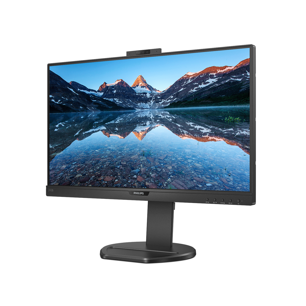 Philips 243B9H Office Monitor - Höhenverstellung, Webcam, USB-C Philips 243B9H Office Monitor - Höhenverstellung, Webcam, USB-C