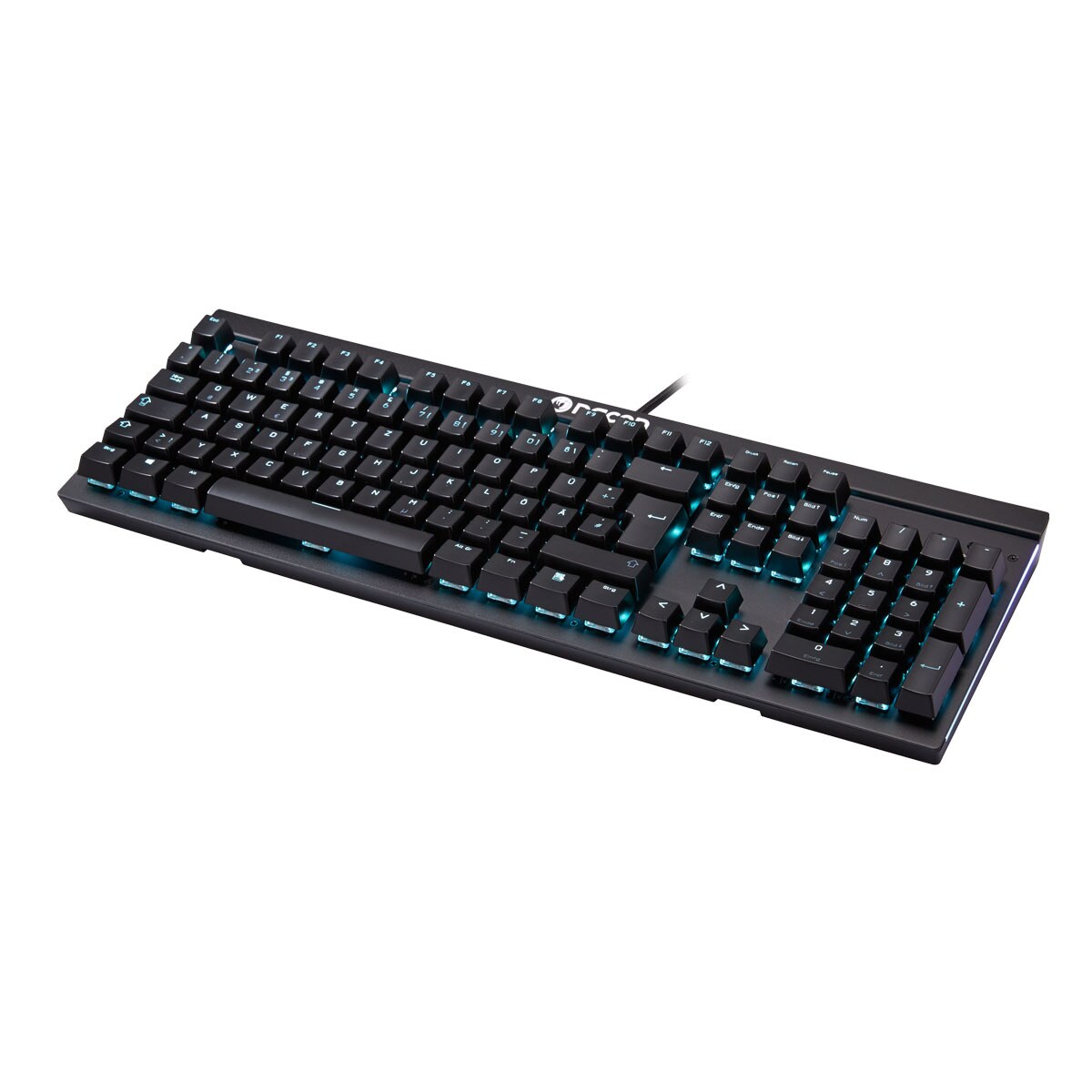 Nacon PC Gaming Keyboard CL-700OMDE, Gaming Tastatur mit RGB-Hintergrundbeleuchtung , Macrotasten, Multimediatasten, Anti-Ghosting Nacon PC Gaming Keyboard CL-700OMDE, Gaming Tastatur mit RGB-Hintergrundbeleuchtung , Macrotasten, Multimediatasten, Anti-Ghosting
