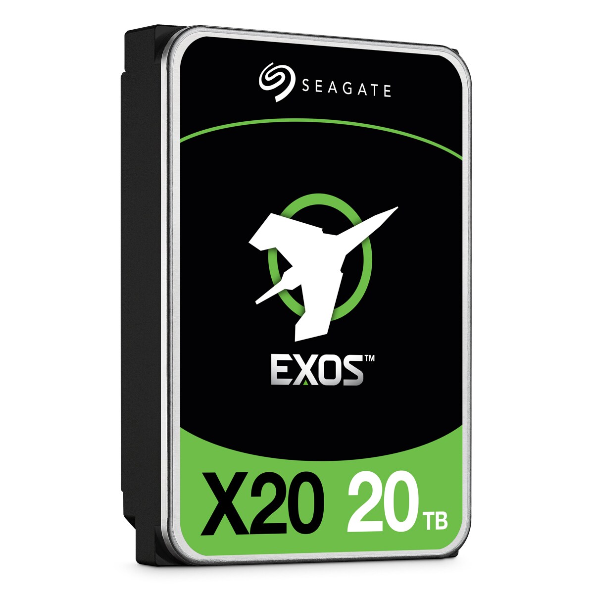 Seagate Exos X20 20TB 3.5 Zoll SATA Interne Enterprise Festplatte mit FastFormat (512e/4Kn)