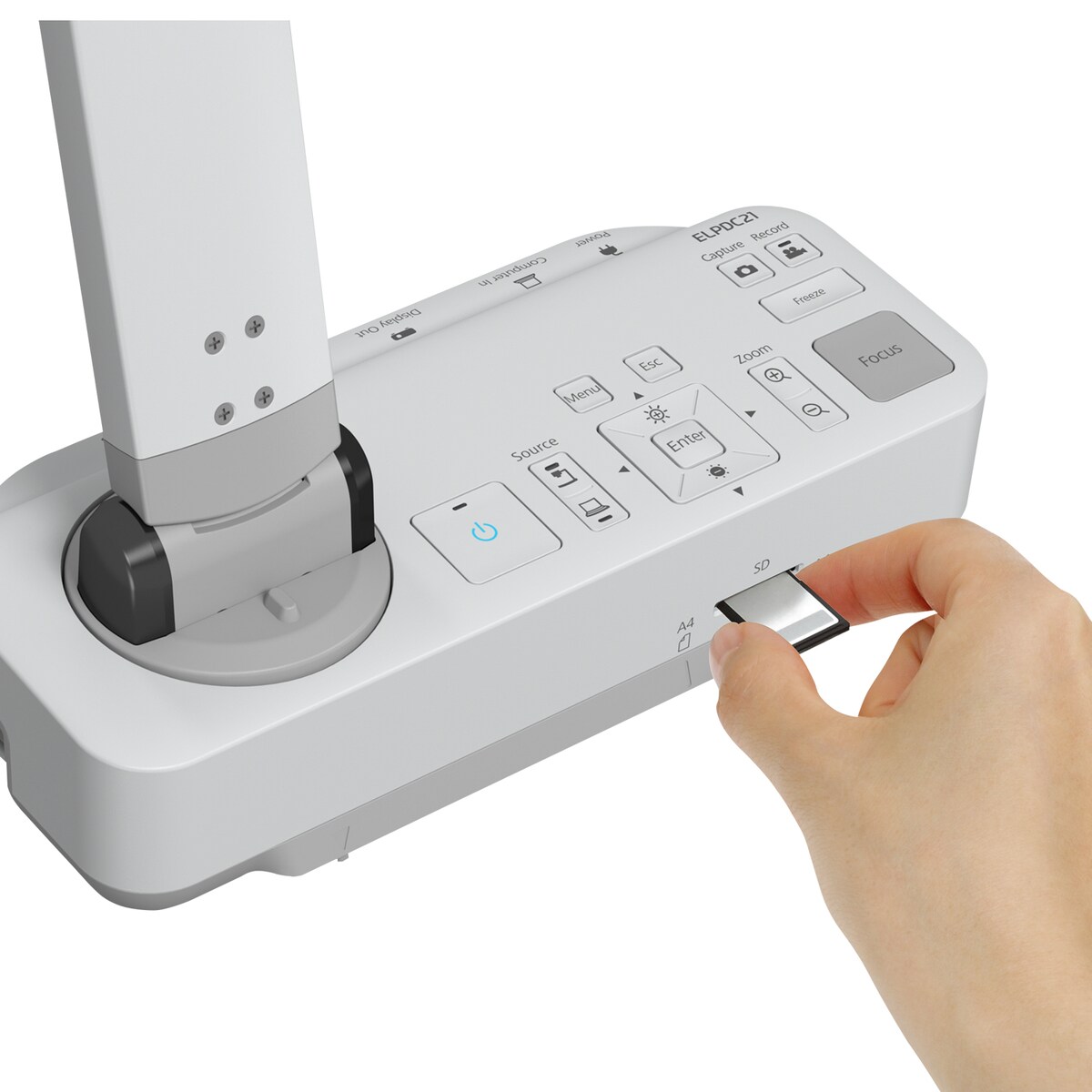 Epson ELP-DC21 Dokumentenkamera - Full HD, 12x Zoom, HDMI Epson ELP-DC21 Dokumentenkamera - Full HD, 12x Zoom, HDMI