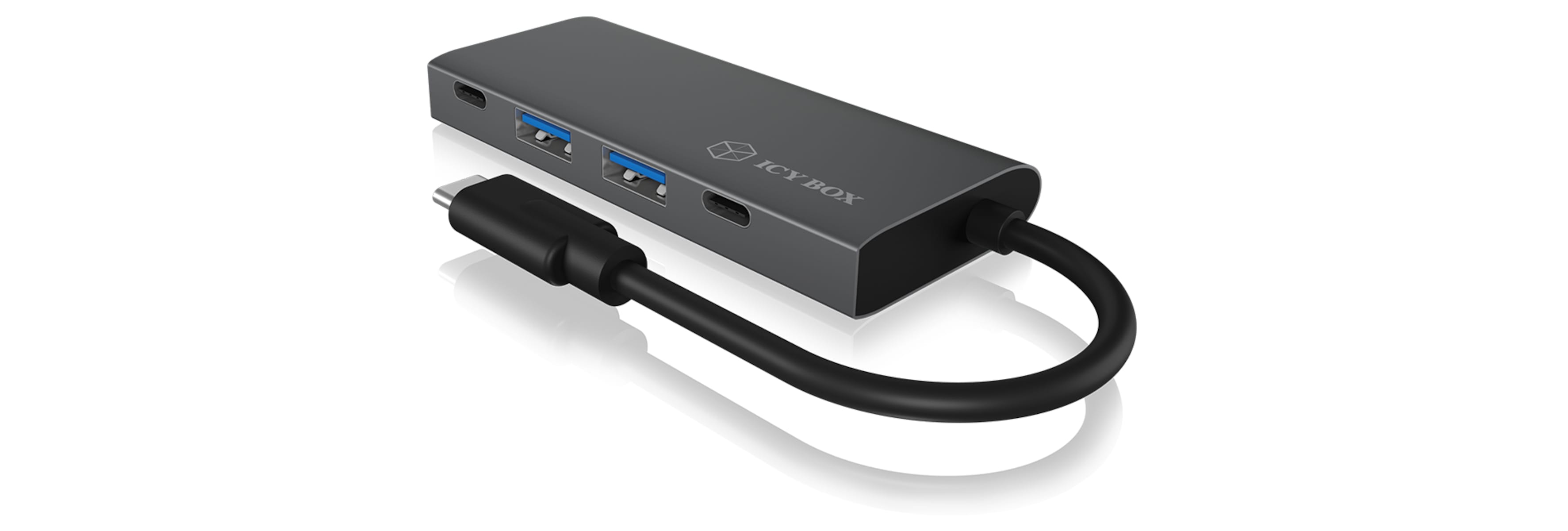 ICY BOX 4 Port USB 3.1 (Gen 2) Type-C™ Hub ICY BOX 4 Port USB 3.1 (Gen 2) Type-C™ Hub