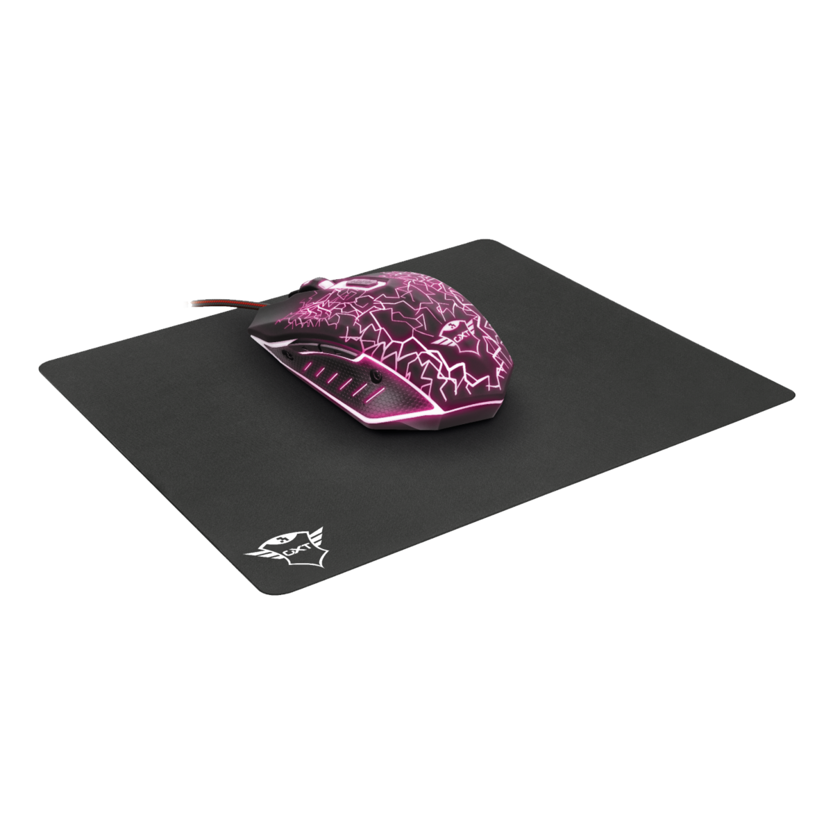 Trust Gaming GXT 783 IZZA Maus & Pad - kabelgebunden Trust Gaming GXT 783 IZZA Maus & Pad - kabelgebunden