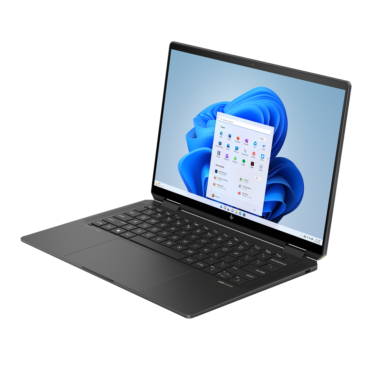 HP Spectre x360 14-eu0173ng inkl. USB-C Hub & Pen 14" 2.8k OLED Touch 120Hz, Intel Ultra 7-155H, 16GB RAM, 512GB SSD, Windows 11