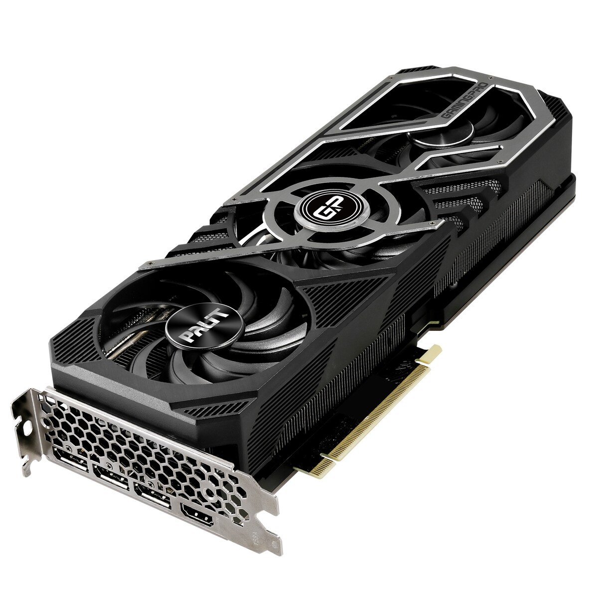 Palit GeForce RTX 3070 GamingPro 8G OC LHR Grafikkarte - 3x DisplayPort/HDMI Palit GeForce RTX 3070 GamingPro 8G OC LHR Grafikkarte - 3x DisplayPort/HDMI