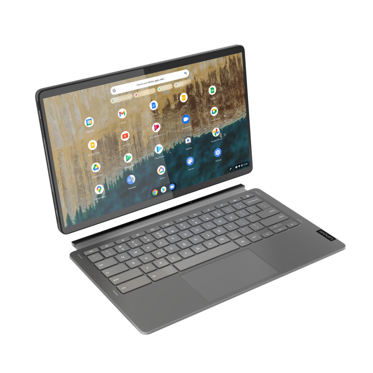 Lenovo IdeaPad Duet 5 Chromebook 82QS0012GE - 13,3" FHD OLED, Qualcomm® Snapdragon® 7c Gen 2, 8GB RAM, 256GB eMMC, ChromeOS