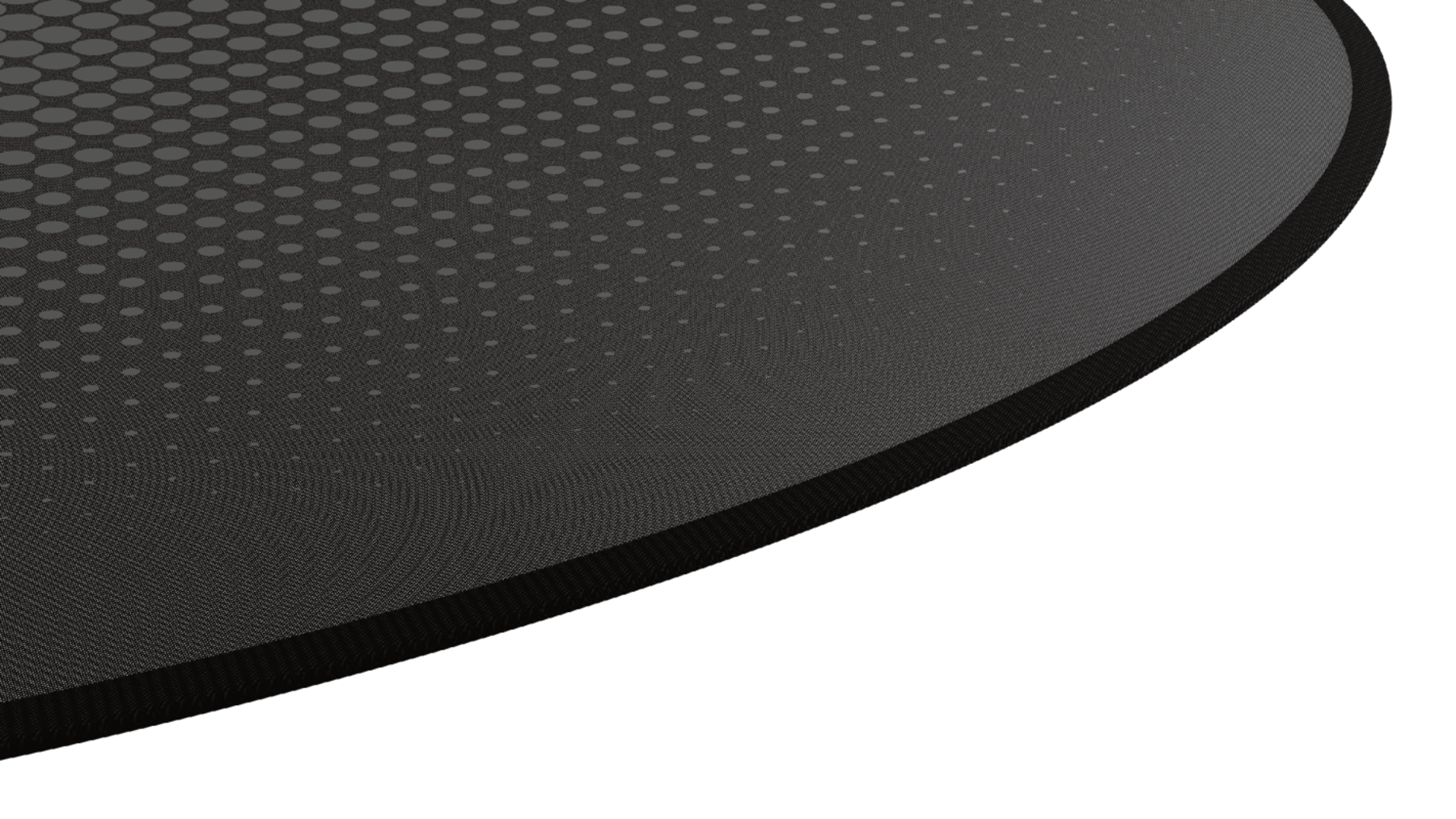 Trust Gaming Mika Bodenmatte - 117cm Durchmesser, schwarz/grau Trust Gaming Mika Bodenmatte - 117cm Durchmesser, schwarz/grau