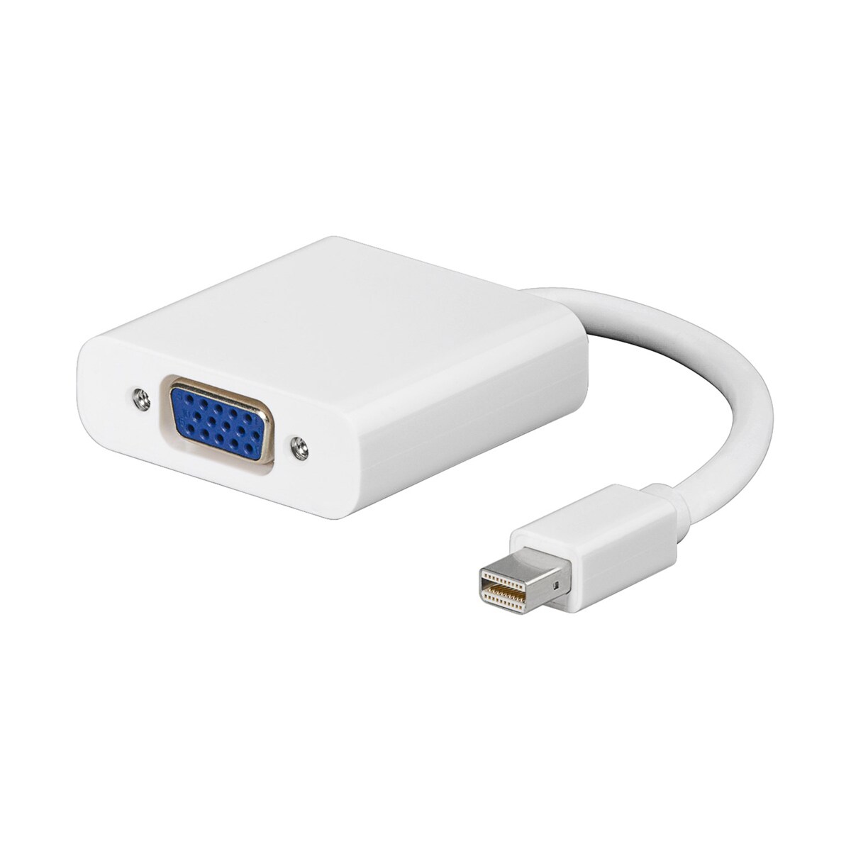 Goobay Cable adaptador Mini DisplayPort/VGA 1.1 [0,1 m, blanco]