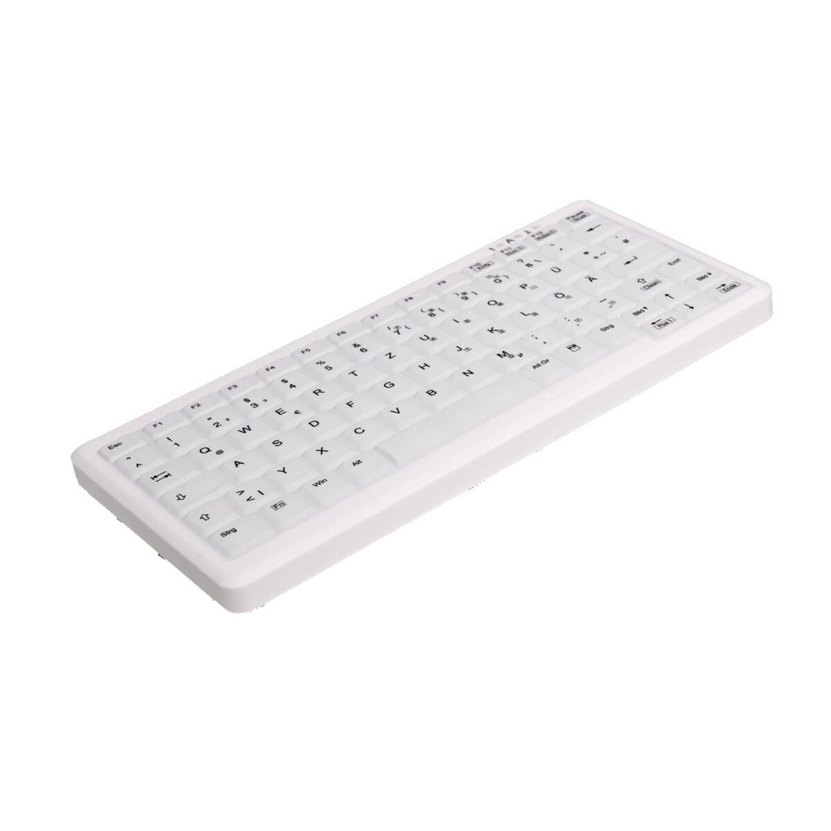CHERRY ACTIVE KEY AK-C4110F-US-W, Desinfizierbare, kabelgebundene USB-Hygienetastatur im Notebook-Design, IP68 vollversiegelt CHERRY ACTIVE KEY AK-C4110F-US-W, Desinfizierbare, kabelgebundene USB-Hygienetastatur im Notebook-Design, IP68 vollversiegelt