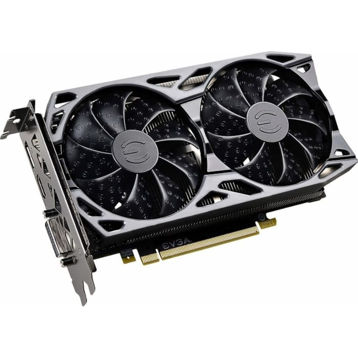 EVGA GeForce GTX 1660 SC Ultra Gaming 6GB GDDR5 Grafikkarte - DVI/HDMI/DisplayPort EVGA GeForce GTX 1660 SC Ultra Gaming 6GB GDDR5 Grafikkarte - DVI/HDMI/DisplayPort