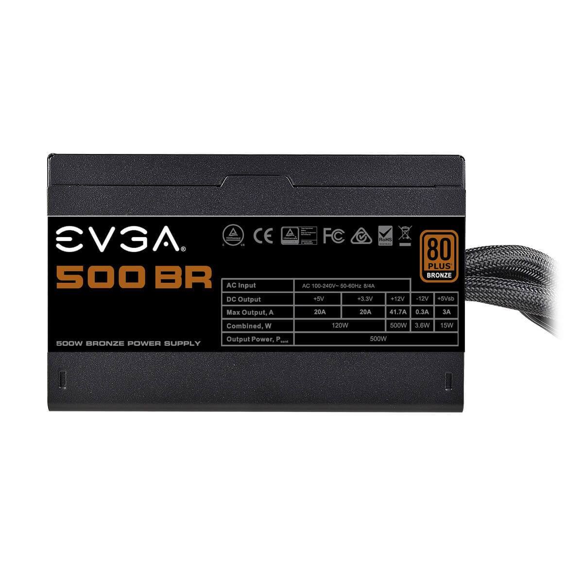 EVGA 500 BR | 500W PC-Netzteil EVGA 500 BR | 500W PC-Netzteil