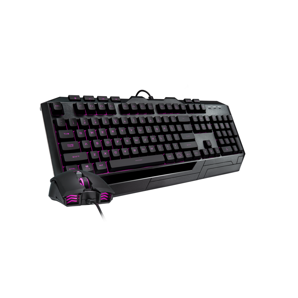 Cooler Master Devastor 3 Plus, Mem-chanical switch, Multi-Media Tasten, lasergravierte Tastenkappen, Anti-Rutsch-Gummipads Cooler Master Devastor 3 Plus, Mem-chanical switch, Multi-Media Tasten, lasergravierte Tastenkappen, Anti-Rutsch-Gummipads