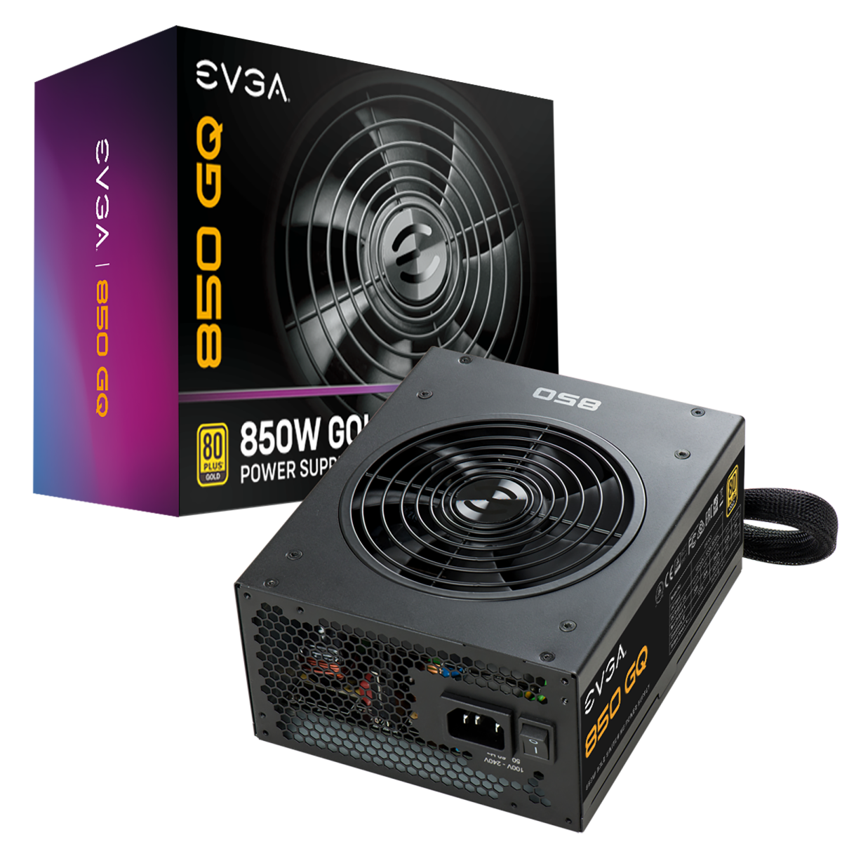 EVGA 850 GQ | 850W PC-Netzteil EVGA 850 GQ | 850W PC-Netzteil