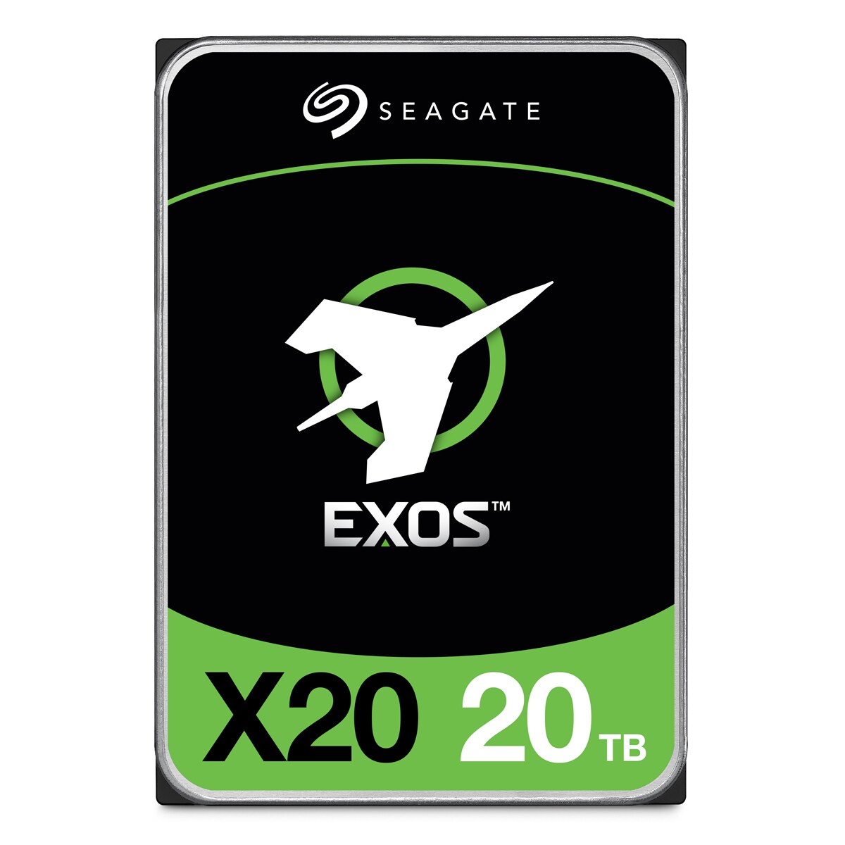 Seagate Exos X20 20TB 3.5 Zoll SATA Interne Enterprise Festplatte mit FastFormat (512e/4Kn)