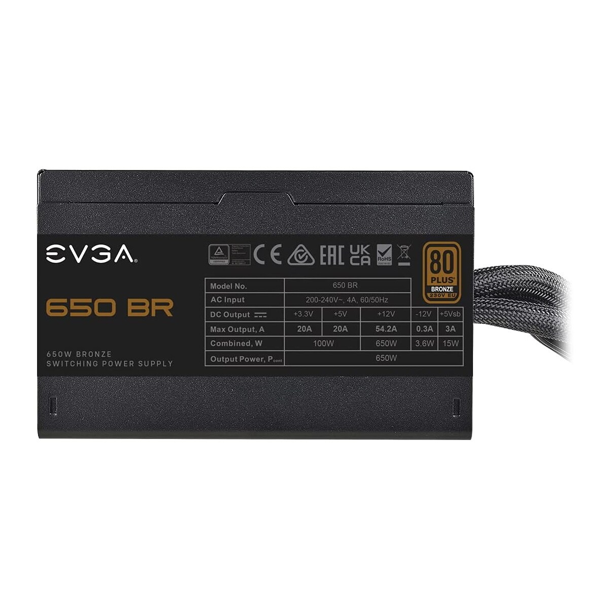 EVGA 650 BR | 650W PC-Netzteil EVGA 650 BR | 650W PC-Netzteil