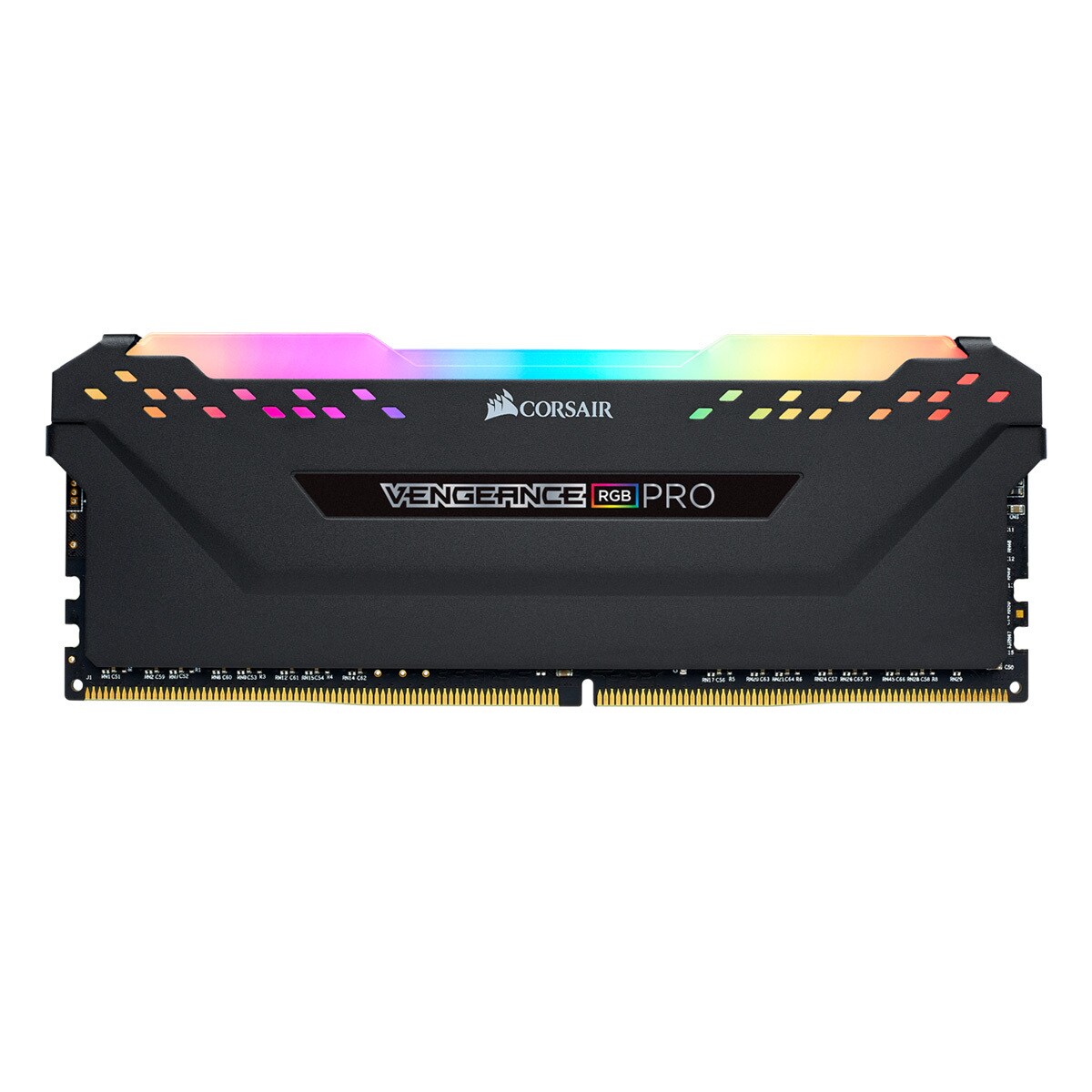 Corsair Vengeance RGB Pro Schwarz 64GB Kit (2x32GB) DDR4-3200 CL16 DIMM Arbeitsspeicher